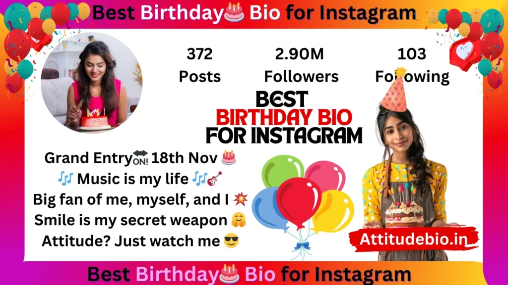 Best Birthday Bio for Instagram