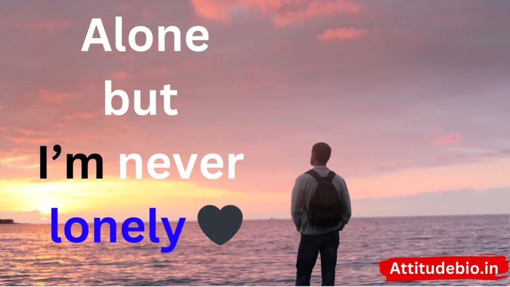 Alone Captions For Boys