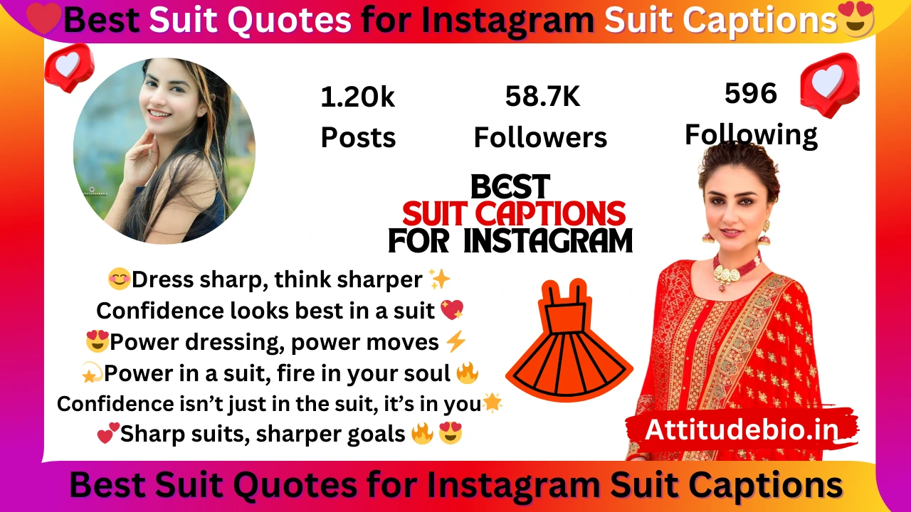 best suit quotes and captions for Iinstagram