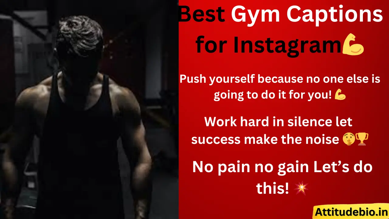 Gym Captions for Instagram